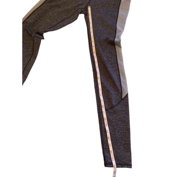 Zella Women's Athletic High-Rise Side Stripes Work Out Leggings In Grey Small - Picture 7 of 7